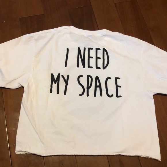 NASA Cropped T-shirt Size S - Picture 2 of 3